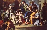 Francesco Solimena Dido Receiving Aeneas and Cupid Disguised as Ascanius china oil painting reproduction